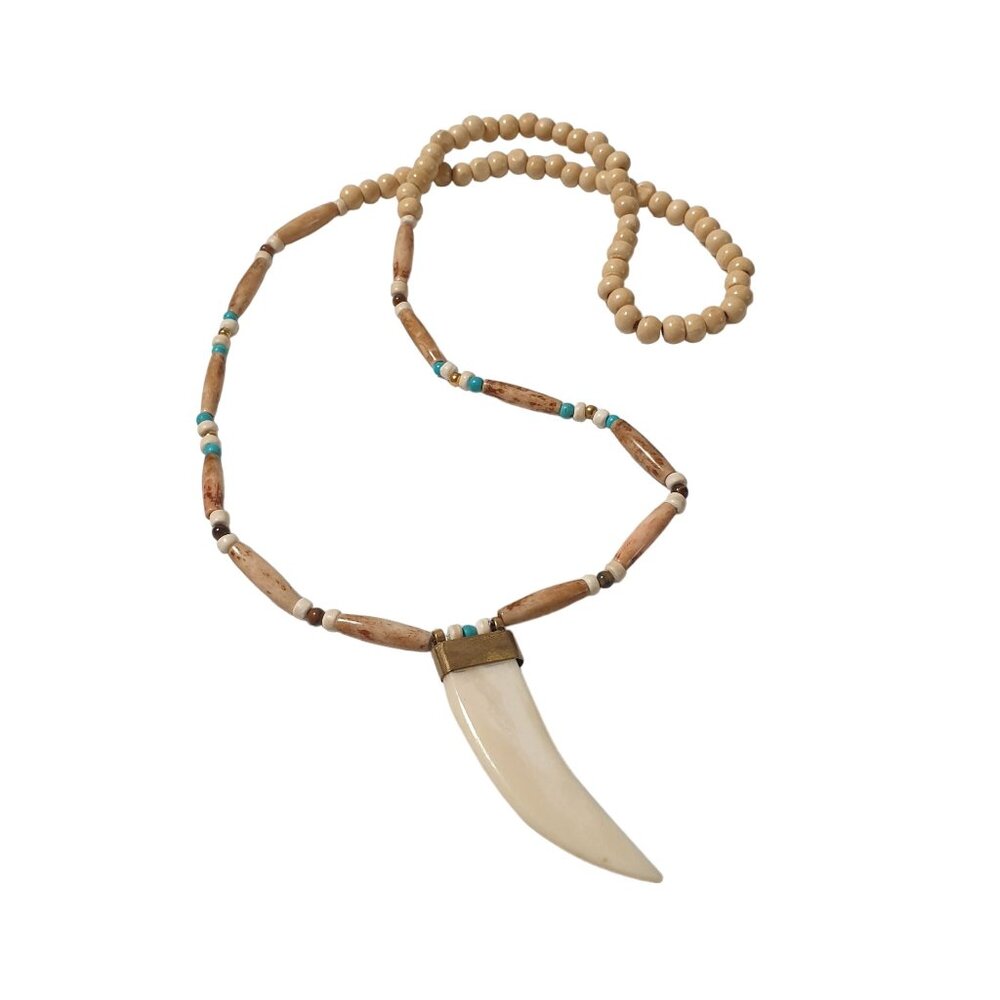 Beach Core Island Men Women Necklace Jewelry 32 Inch Length Plastic Gem Costume - Picture 7 of 7